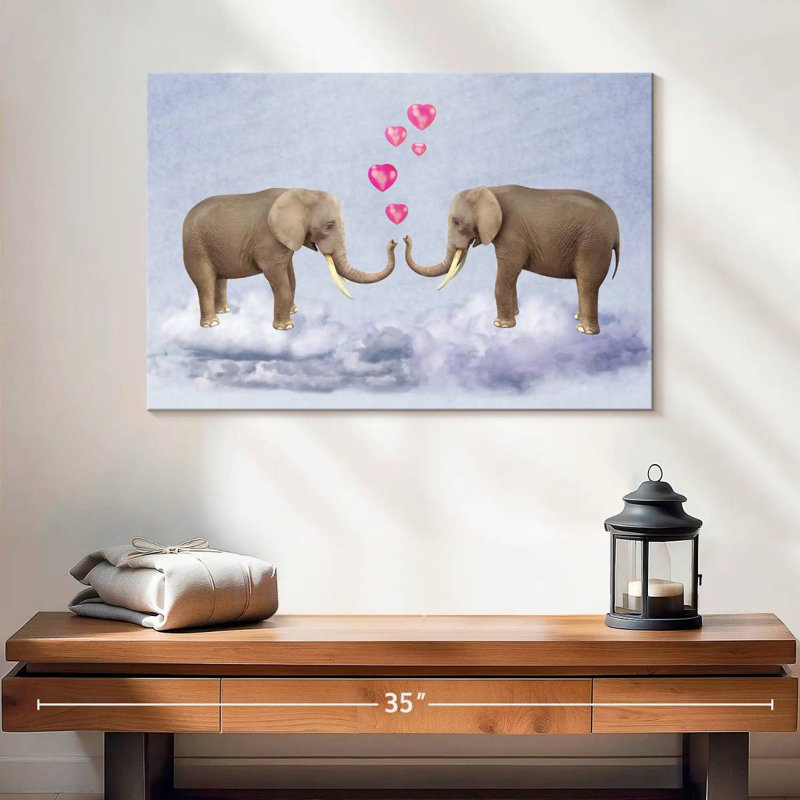 «Hardie Elephant Love», H 16 po x l 24 po
