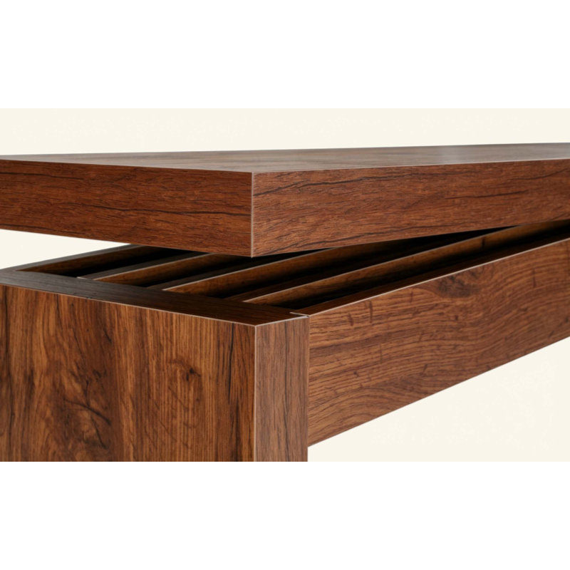 Console en bois, buffet à dossier L 62 po x H 31 po, table d'appoint pour vestibule et entrée