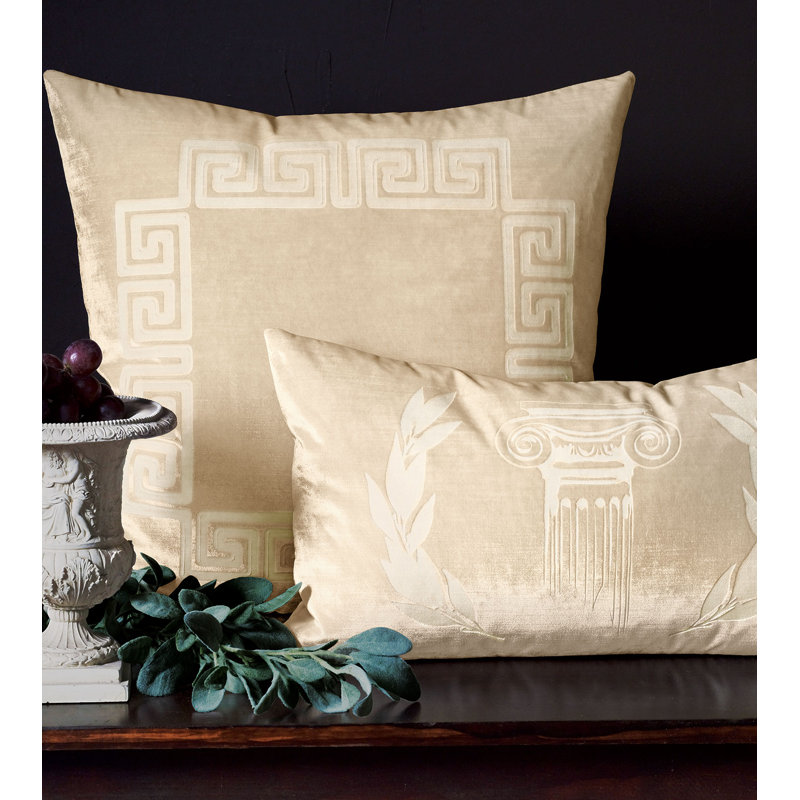 Antiquity Square Pillow Cover & Insert, Dove