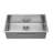 Undermount Kitchen Sink 16G Single Basin Kitchen Sink with Basket Strainer and Bottom Grid-105737336-124064481