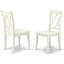 Ensemble de table de salle à manger 7 pièces composé d'une table ovale en bois avec rallonge papillon et de 6 chaises de salle à manger, lin blanc-1019197688-1046424044