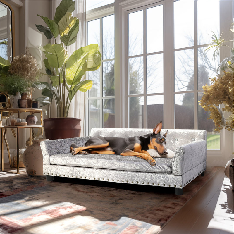 Orthopedic Pet Bed, 40cm H x 96cm W x 70cm D