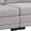 70.5" Light Grey Linen Fabric Loveseat