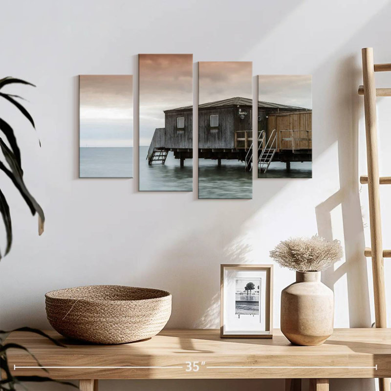 Maison de bain en bois Lilie, H 14 po x l 24 po