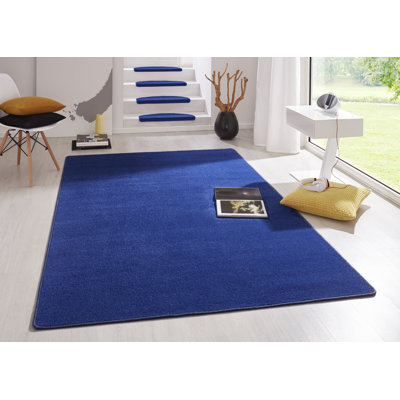 Fancy Tufted Blue Rug