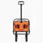 Chariot pliable pliable avec roulettes-112369146