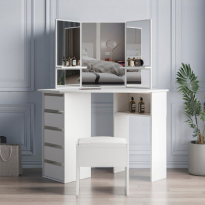 Comberton Dressing Table with Mirror