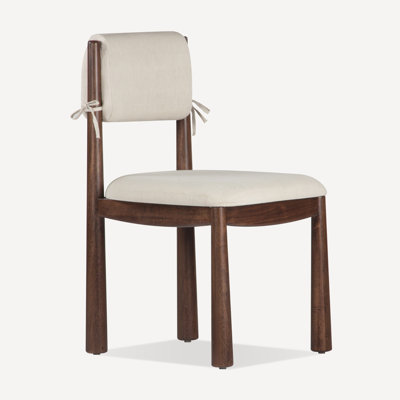 Chaise en bois massif Aminu Cilley