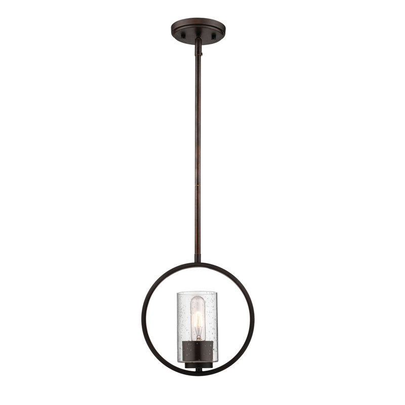 Luminaire suspendu simple sphère 1 lumière Borghi
