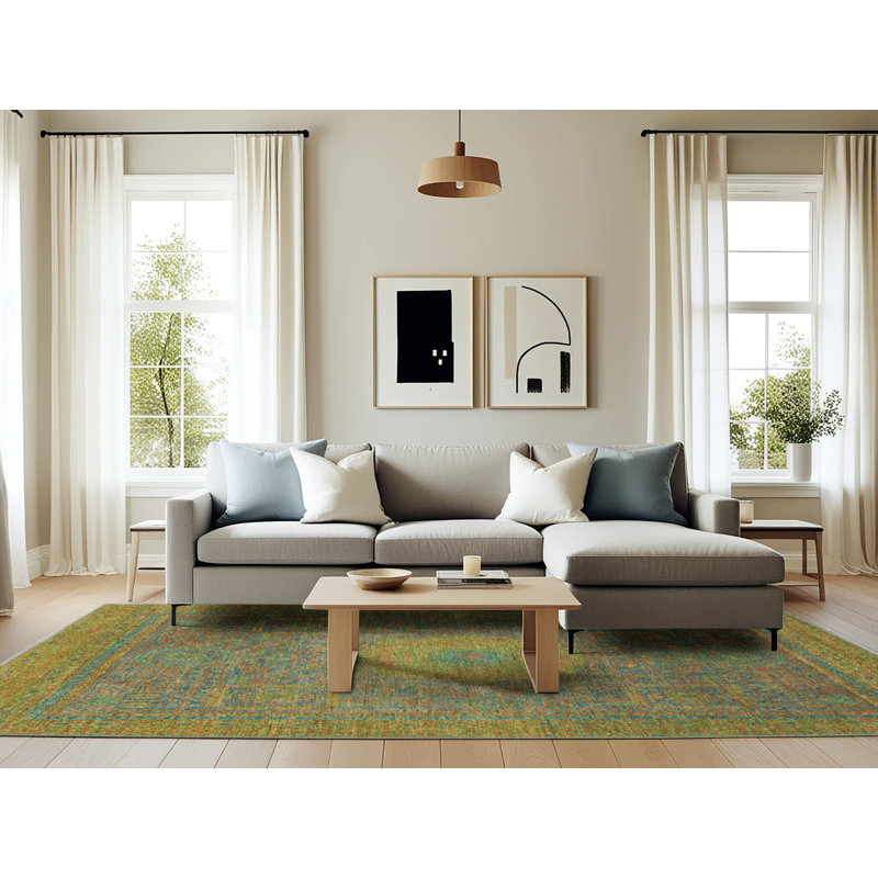 Tapis abstrait moderne 1479, Rectangle 6 pi x 9 pi