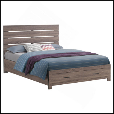Geary Barrel Queen Storage Panel Bed