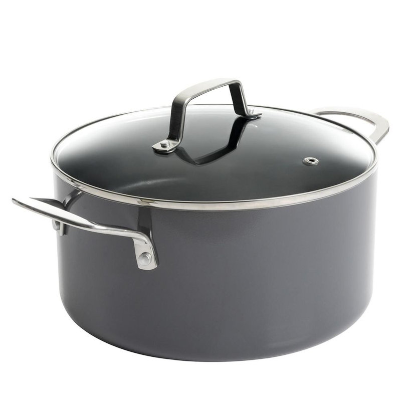 Martha Stewart 14 - Piece Cookware Set, Black