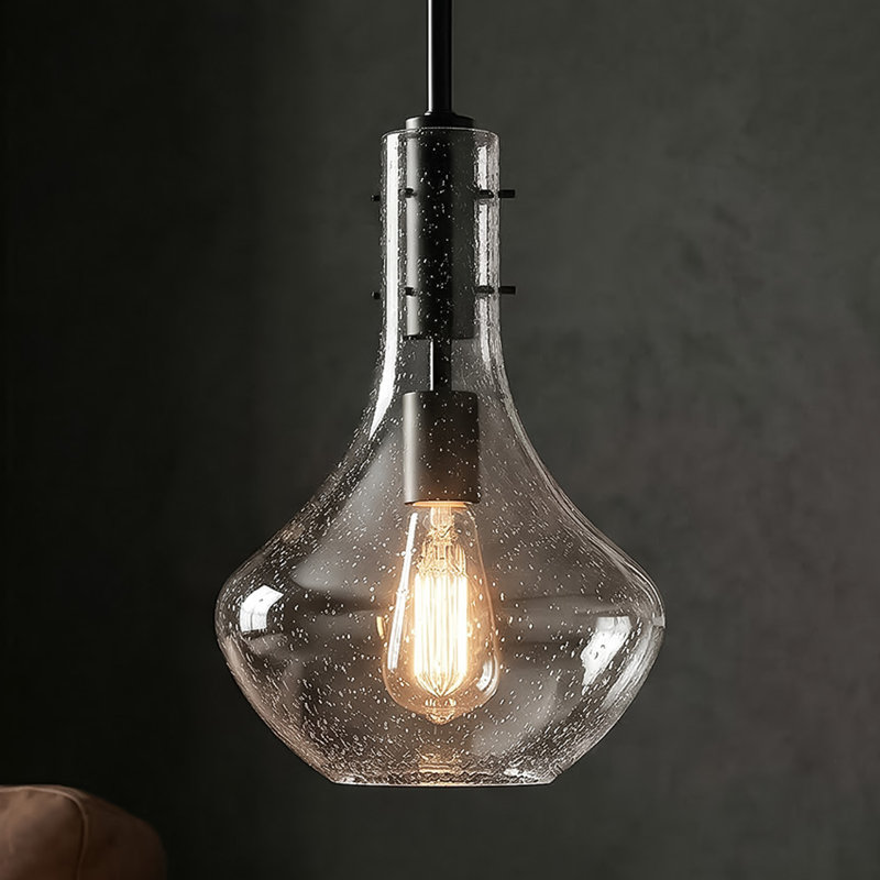 Luminaire suspendu simple 1 lumière