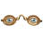 Folk Art Optometrist Trade Wall Sculpture