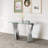 55.12'' Glass Top Console Table-97817527