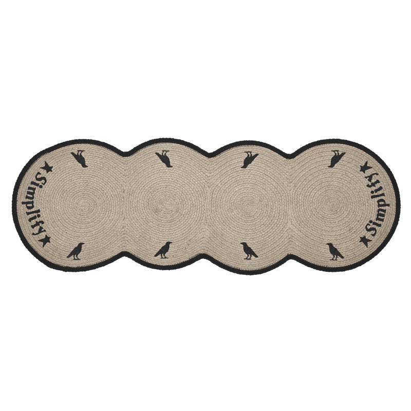 Chemin de table Raven, L 12 po x L 36 po