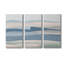 «Rolling Waters», peinture sur toile tendue 3 pièces-2140337044