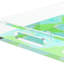 Hibiscus Acrylic Rectangle Decorative Tray-1426689131-1426889307