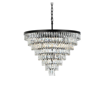 Lustre rond 36 pouces Iva