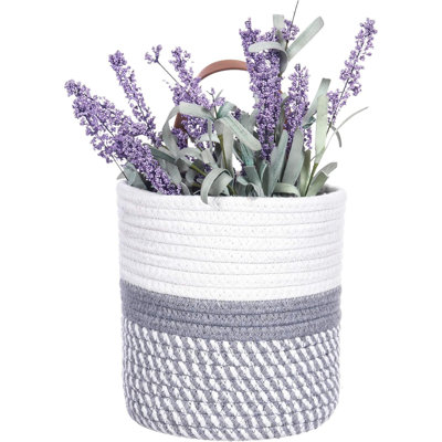 Panier mural pour paniers suspendus tissés pour organiser un panier mural décoratif pour plantes et fleurs