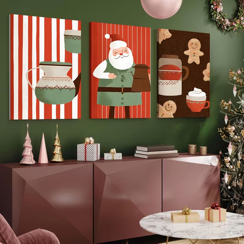 3 Piece Wrapped Canvas Print