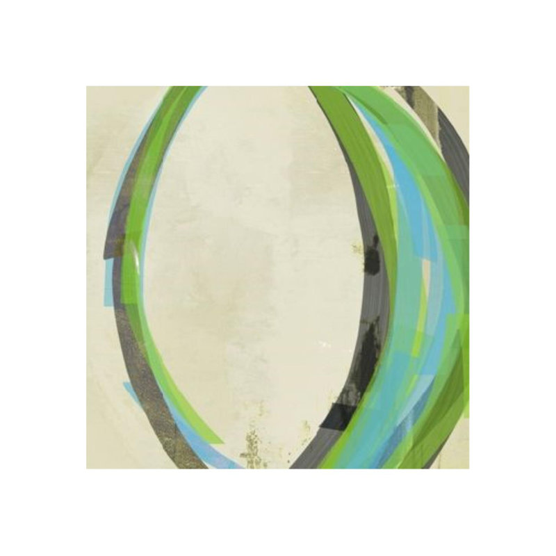 «Emerald Shower» par Chelsea Art Studio - reproduction d'art, H 24 po x l 24 po x P 1,5 po, Plexi