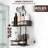 Hanging Over-The-Showerhead Caddy, Rustproof Anti-Swing Organizer With Soap Holder And Hooks