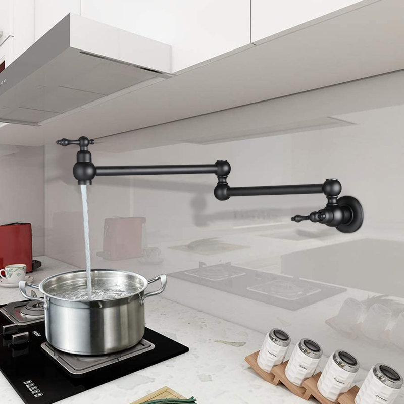 MAXWELL Sabine Kitchen Faucet, Matte Black
