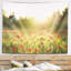 Paysage avec coquelicot sous un soleil éclatant-28491304