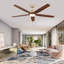 132cm Ceiling Fan with LED Lights-1141146382