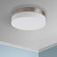 Plafonnier encastré cylindrique à 1 lumière Tudela-43205402