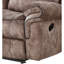 Canapé inclinable en velours Zubaida