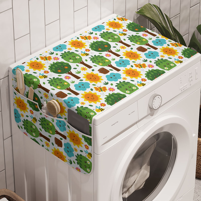 Ensemble de 2 boîtes à linge East Urban Home
