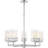 Nailwell 5 - Light Steel Dimmable Classic / Traditional Chandelier-100090160-27063584