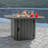 Strella Octagon Polyresin Propane Smokeless Fire Pit Table with Hidden Fuel Tank-488052123