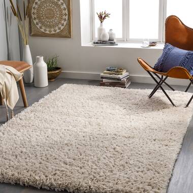 Stratton Abstract Light Gray/Beige Area Rug Steelside Rug Size: Rectangle 6' x 9