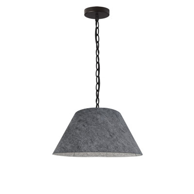 Luminaire suspendu conique à 1 lumière Onald