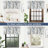 Floral Scalloped 52'' W Window Valance in-66606452-66606453