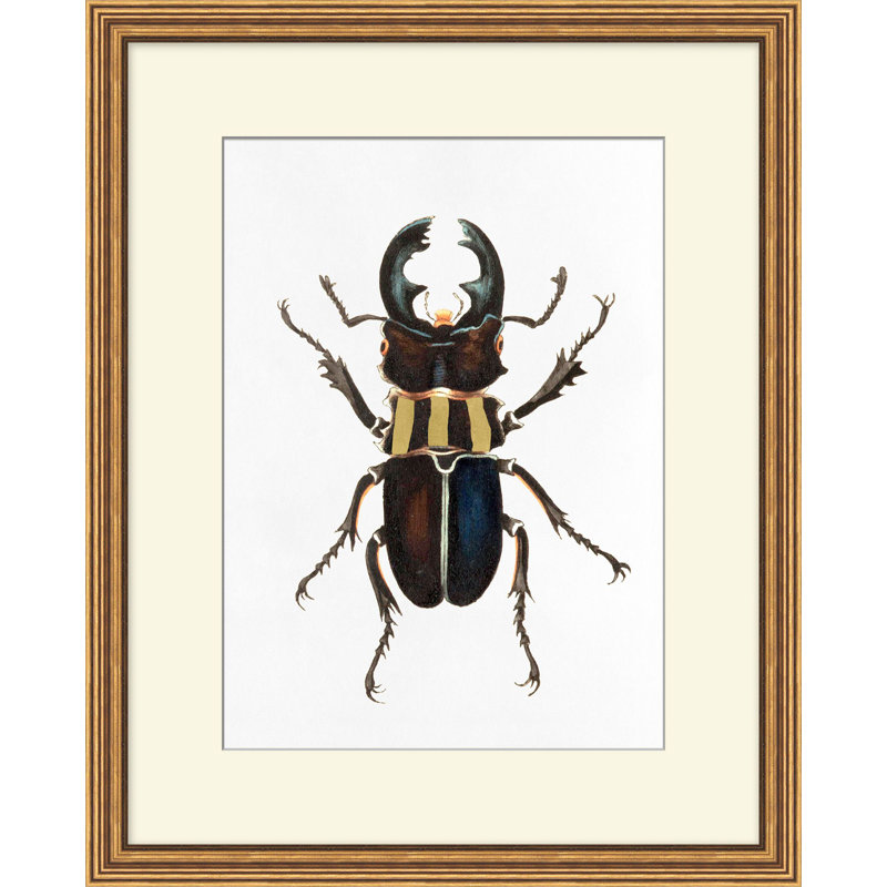 Gilded Beetle " Gilded Beetle 4 " by Lillian August