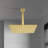 Rain Fixed Shower Head 1.8 GPM GPM-90695579