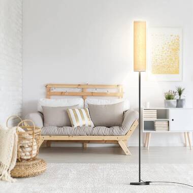 Orren Ellis Topanga 69 LED Torchiere Floor Lamp with Remote Control &  Reviews