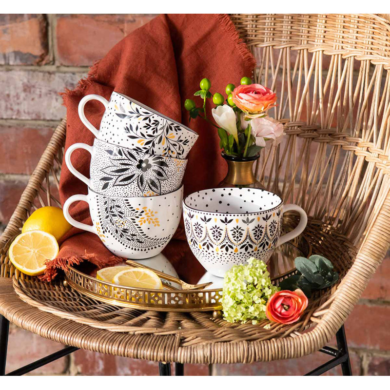 Sara Miller, Artisanne Noir - Bohemia Mug