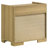 Lincoln Natural 2-Drawer Nightstand Bedside Table