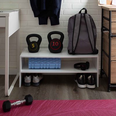 8 Pair Stackable Shoe Rack