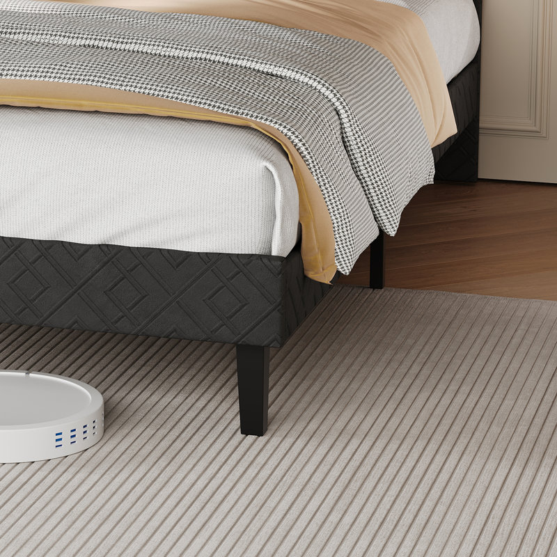 Upholstered Bed, European Double (140 x 200 cm)