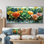 Albury Spring Symphony Garden of Echeveria Elegans Succulent III - Succulent Wall Art Decor