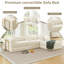 Canapé-lit modulaire surdimensionné à compression de 108 po avec méridienne réversible sans méridienne Hartwick Boneless-1557788597