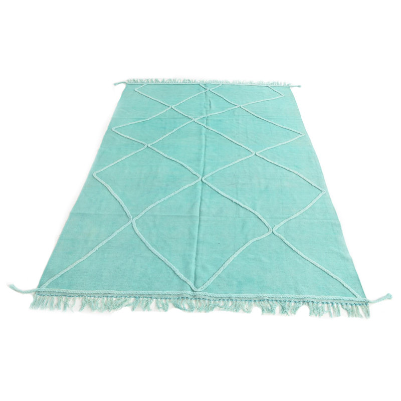 Tapis turquoise Odea