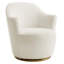 Chaise pivotante rembourrée Nora par Modway