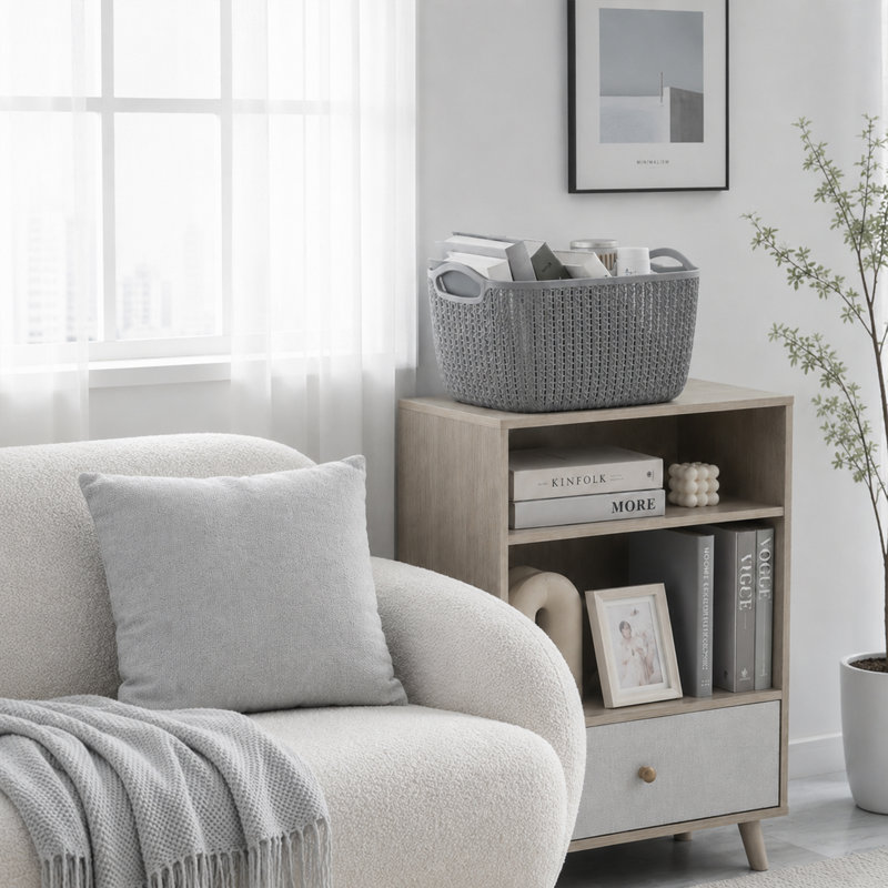 Rebrilliant Plastic Decorative Bin